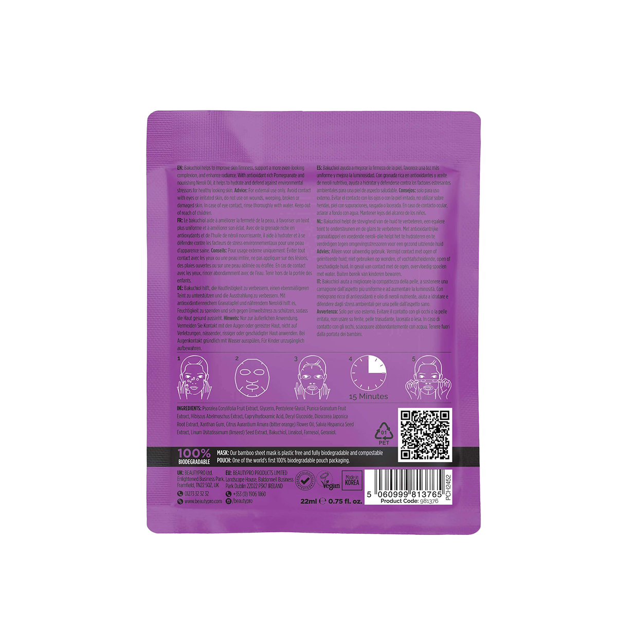 Bakuchiol Sheet Mask