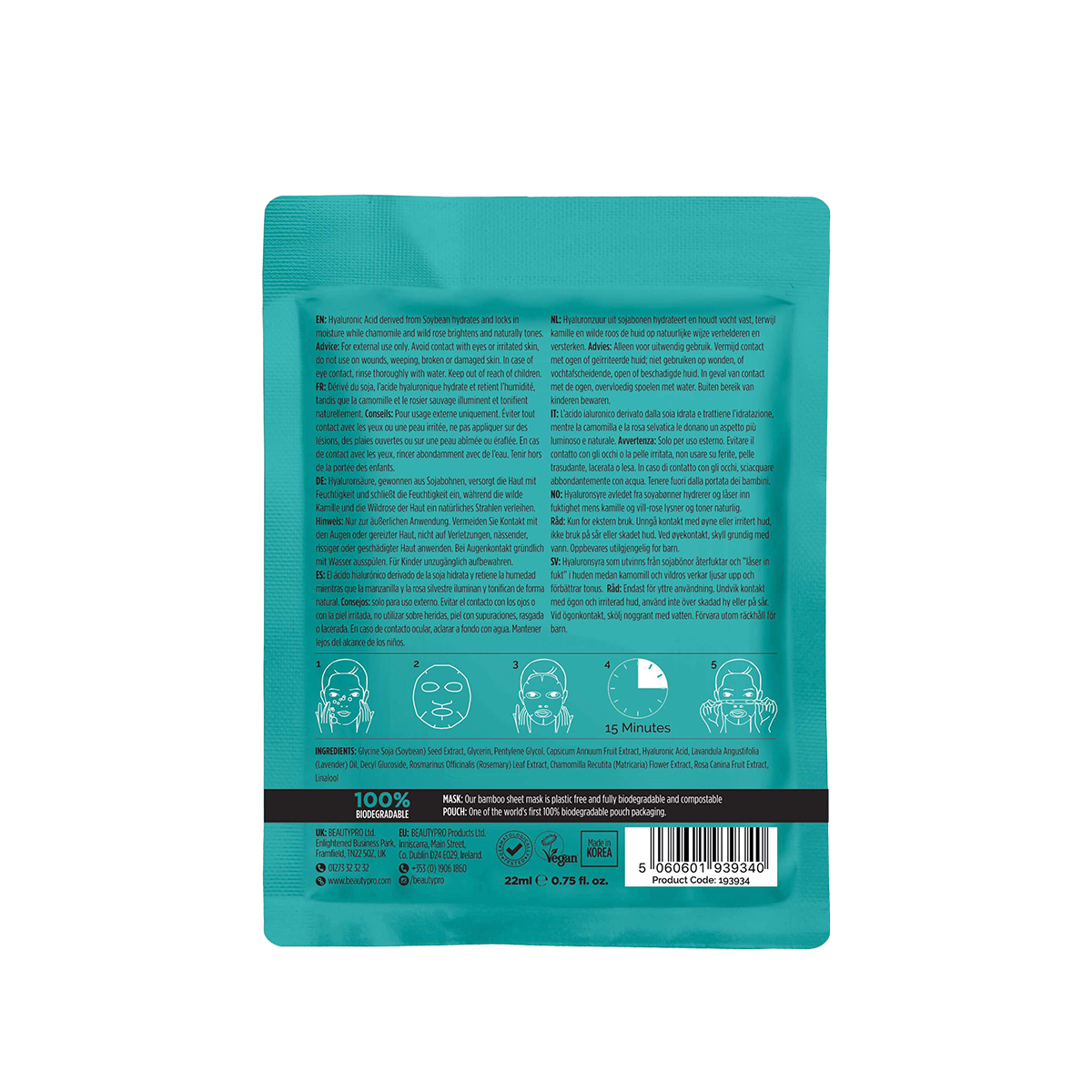 Super Hydrating Travel Sheet Mask